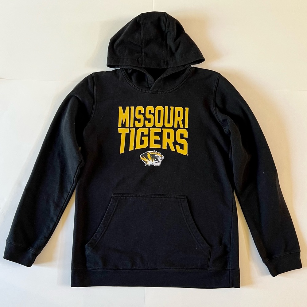 Gen 2 Large 12/14 MU Mizzou Missouri Tigers Black Gold Yellow Hoodie
